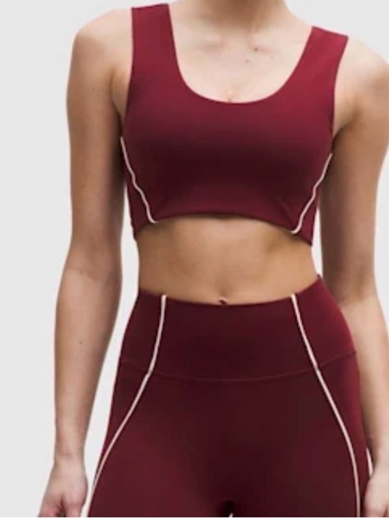 lululemon athletica Other - Lululemon Wunder Train Piped Sports Bra Medium Support B/C Cup